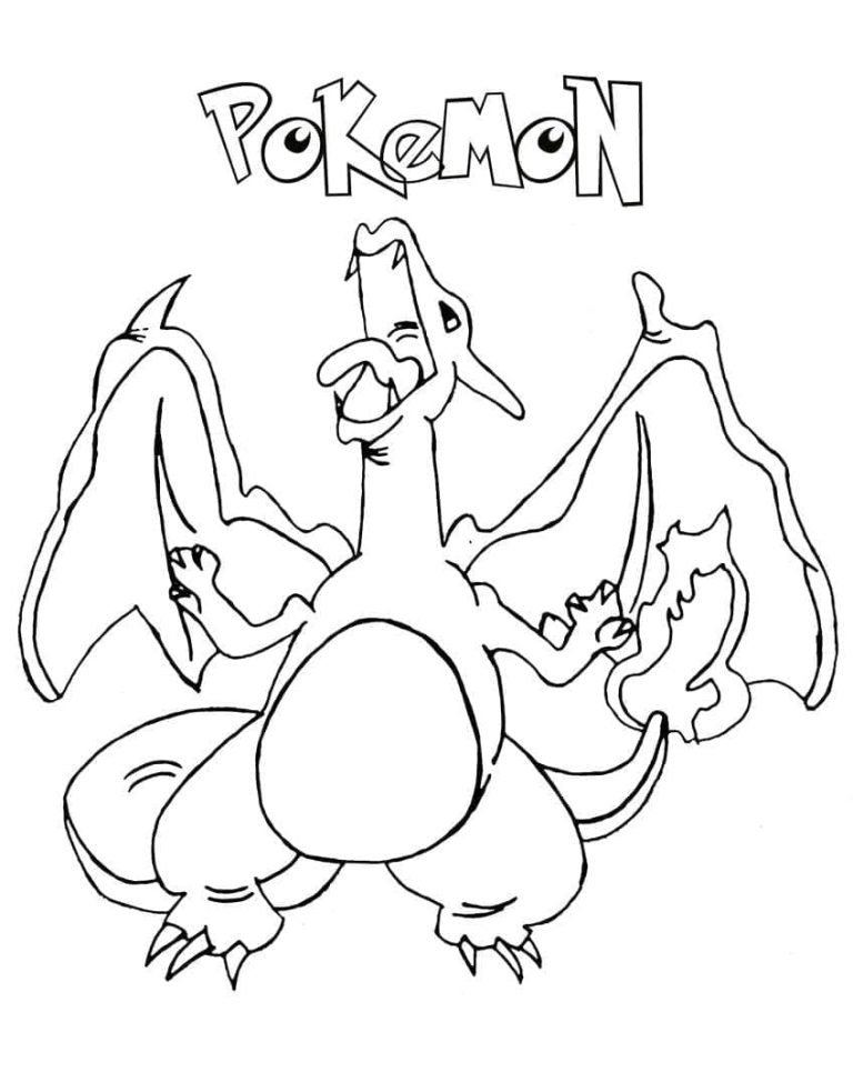 Tô Màu Charizard