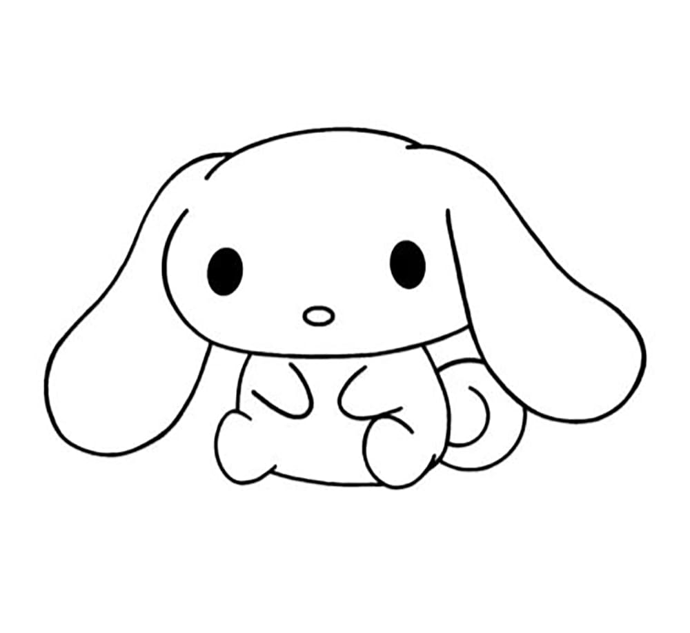 Tô màu Cinnamoroll Rất Dễ Thương