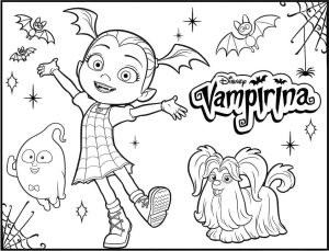 Tô màu Cô Bé Vampirina