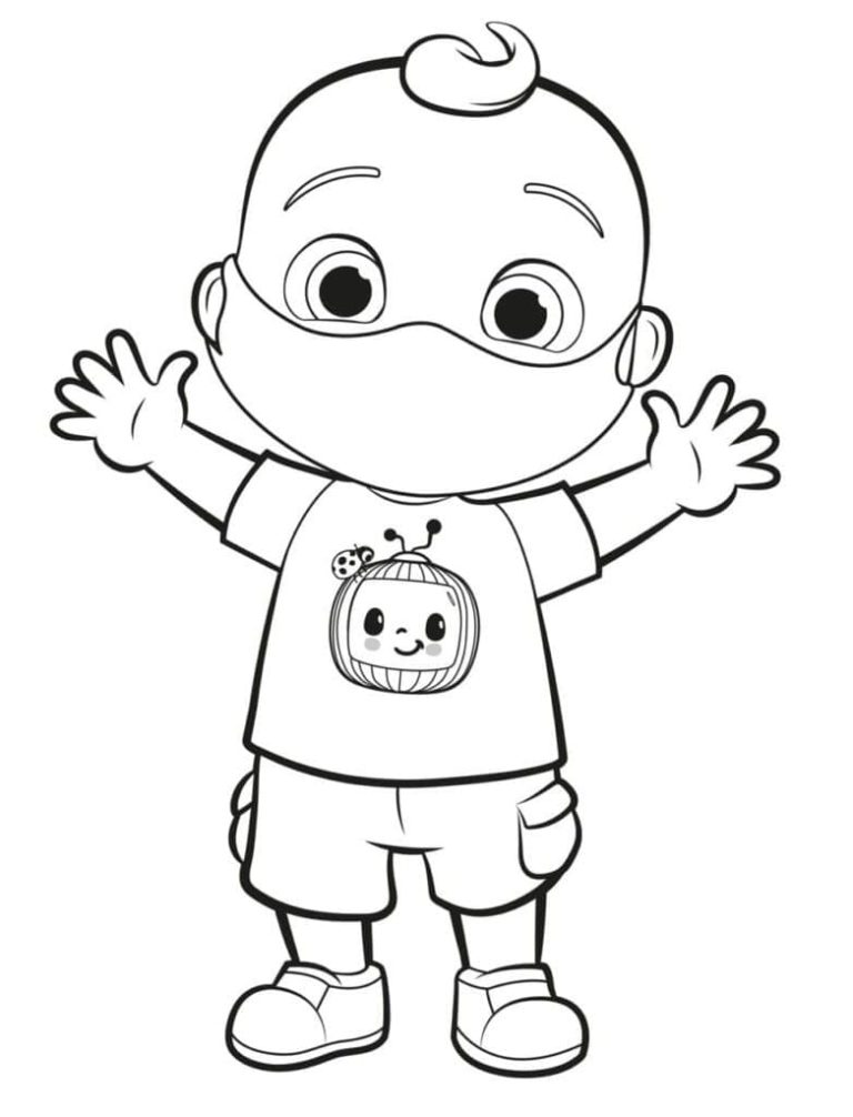 Tô màu Cocomelon Ngộ Nghĩnh