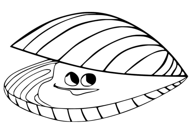 Tô Màu Con Sò Biển