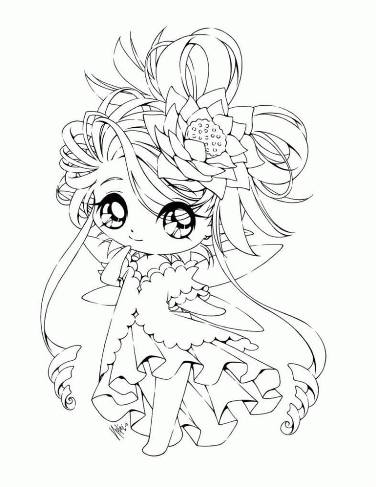Tô màu Công Chúa Chibi