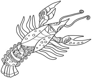 Tô màu Cung Cự Giải