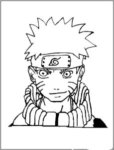 Tô màu Cửu Vĩ Naruto