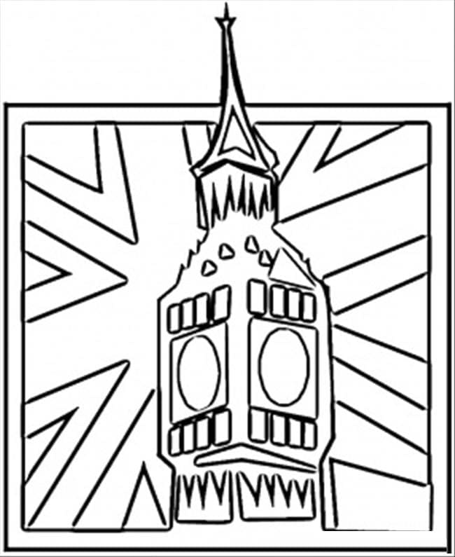 Tô màu Đồng Hồ Big Ben