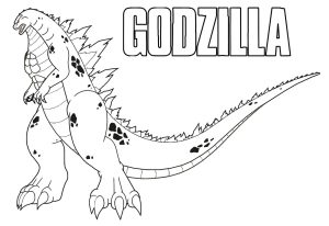 Tô Màu Godzilla
