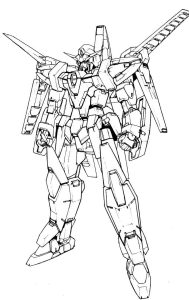 Tô màu Gundam Mạnh Mẽ