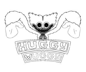 Tô màu Huggy Wuggy Trong Trò Chơi