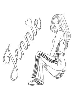 Tô màu Jennie Trong Nhóm Blackpink