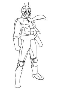 Tô màu Kamen Rider Cực Ngầu