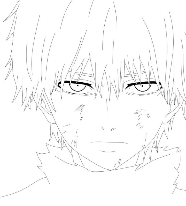 Tô màu Kaneki Buồn Bã