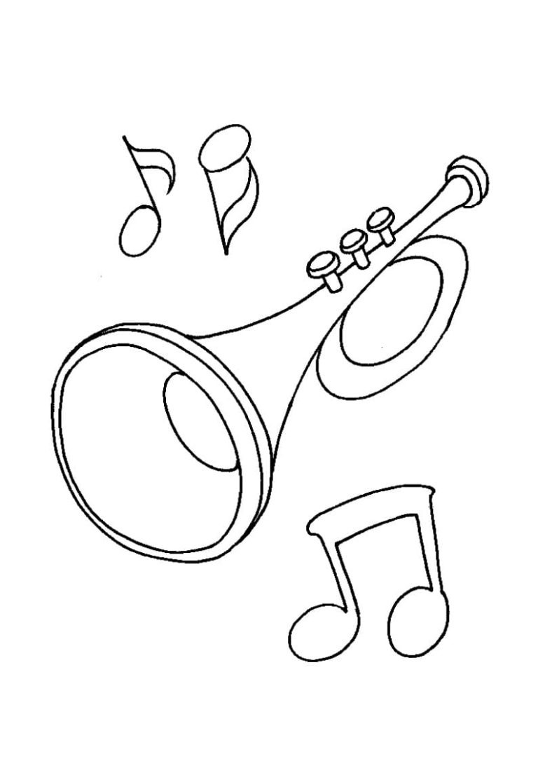 Tô Màu Kèn Trumpet