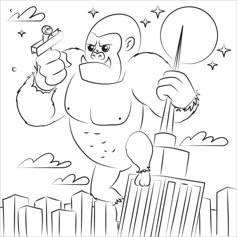Tô Màu King Kong