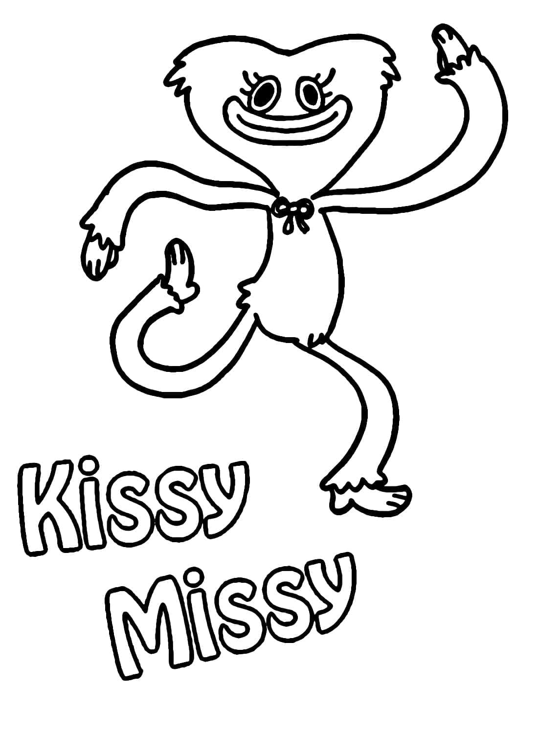 Tô màu Kissy Missy Nhảy Múa