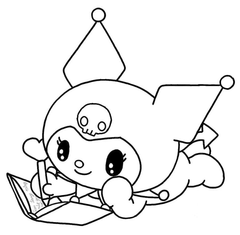 Tô màu Kuromi Dễ Thương