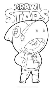 Tô màu Leon Trong Brawl Stars