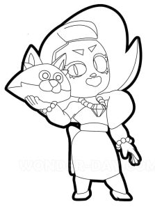 Tô màu Lola Trong Brawl Stars