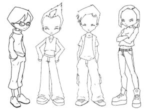 Tô màu Mật Mã Lyoko (2)