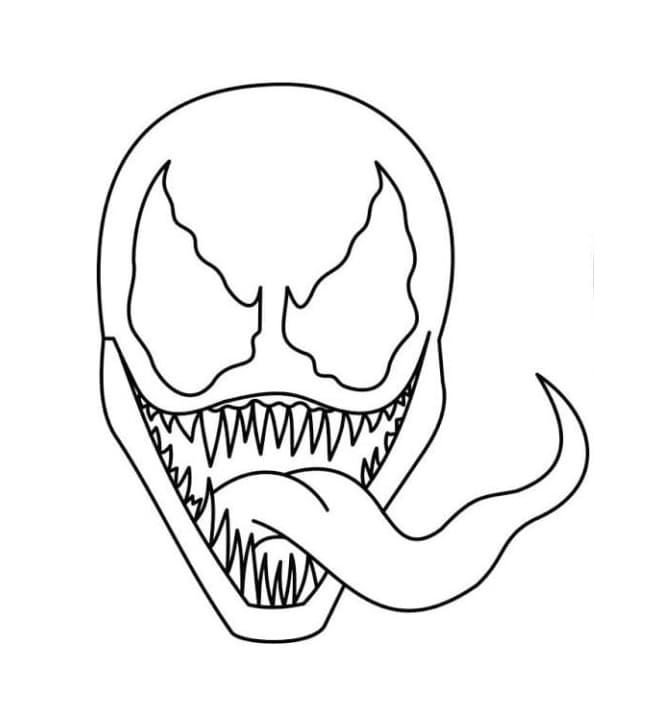 Tô màu Mặt Nạ Venom