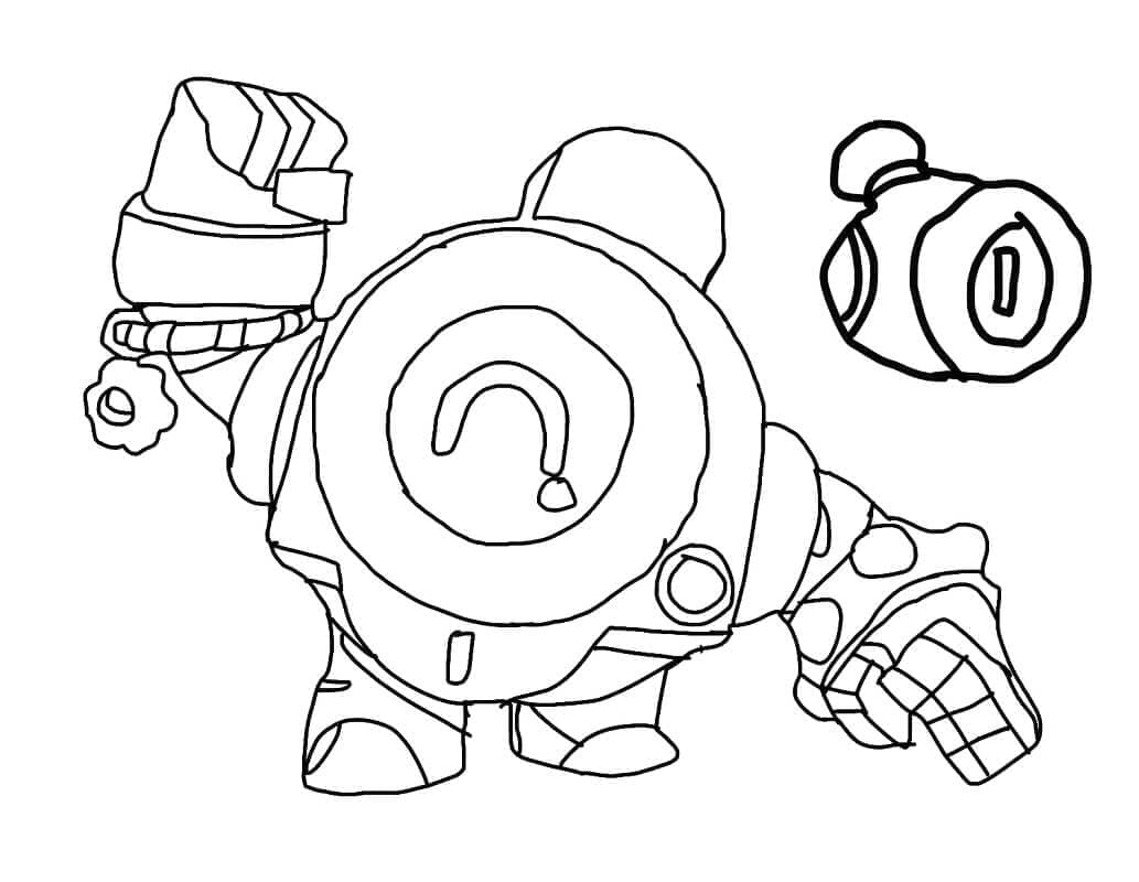 Tô màu Nani Trong Brawl Stars