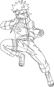 Tô màu Naruto Mạnh Mẽ và Ngầu