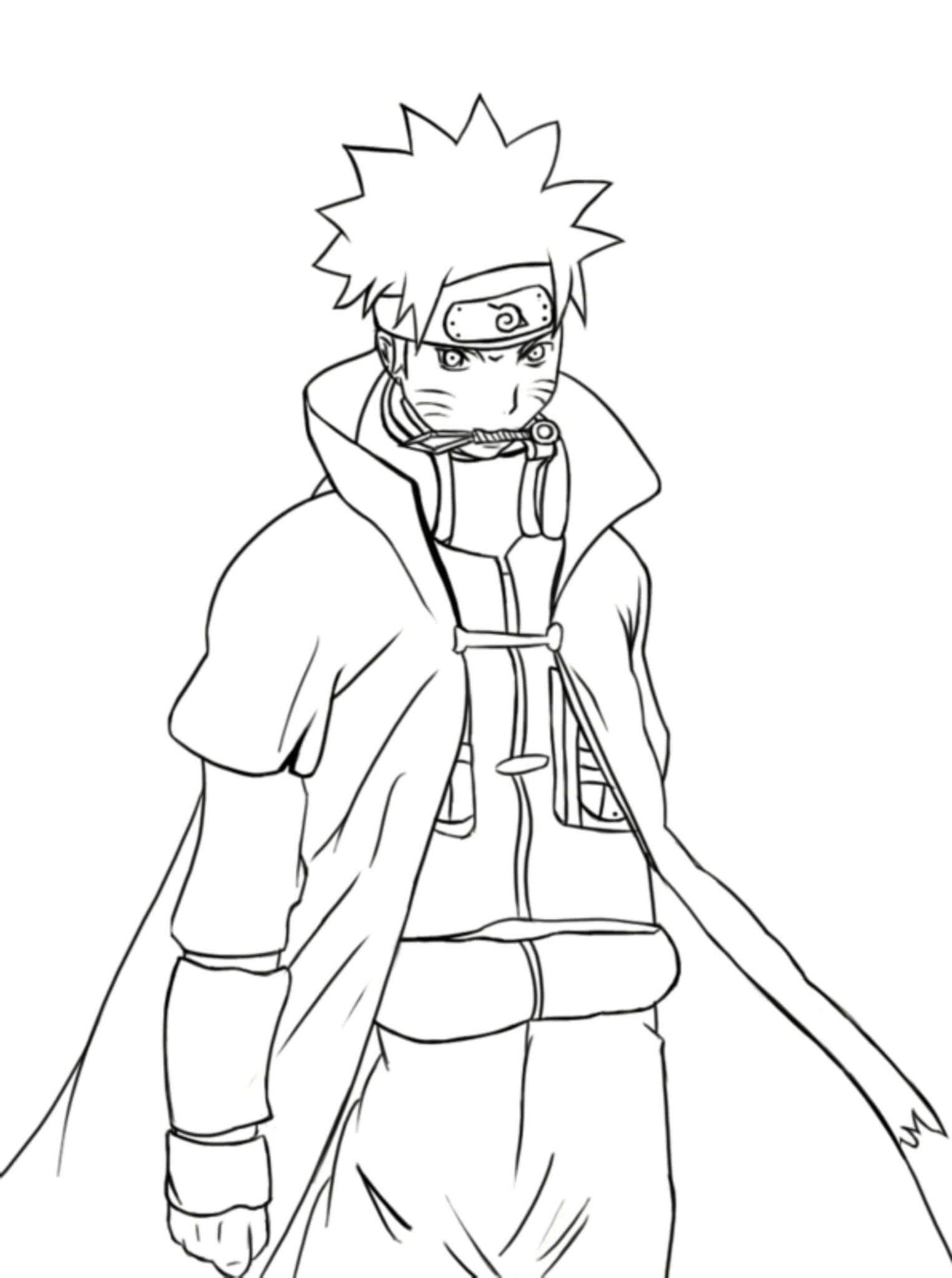 Tô màu Naruto