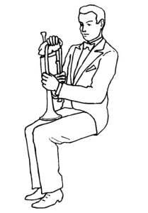 Tô màu Nghệ Sĩ Trumpet