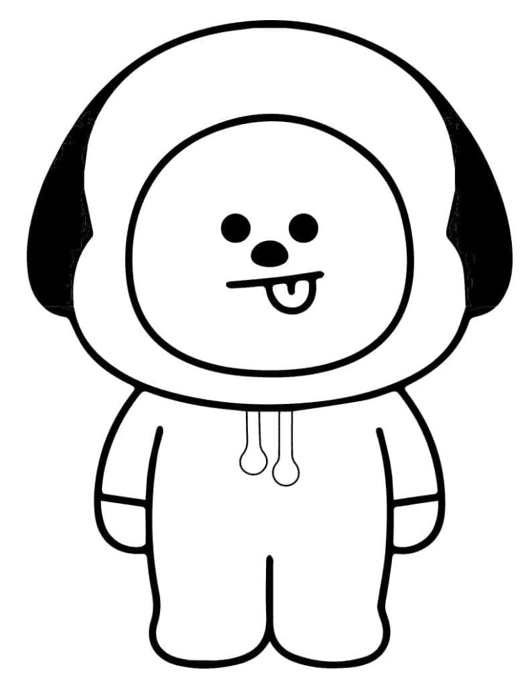 Tô màu Nhân Vật Chimmy BT21
