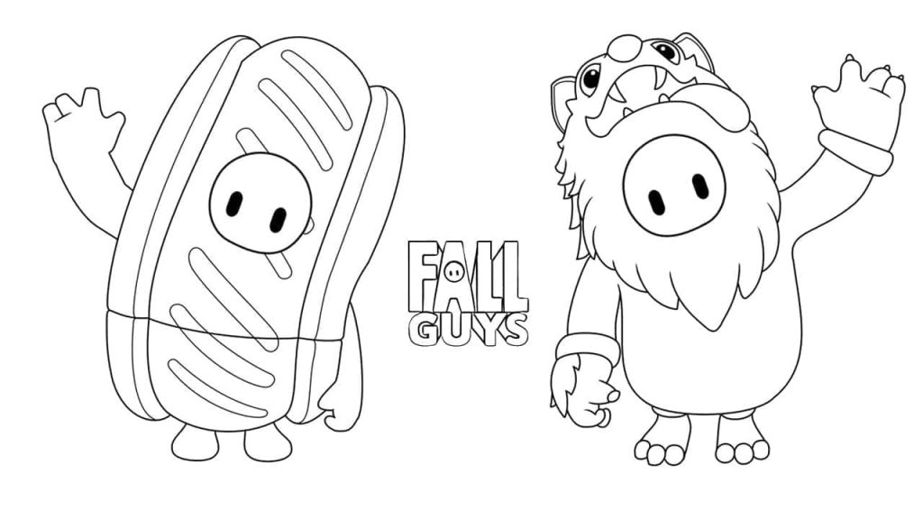 Tô Màu Fall Guys