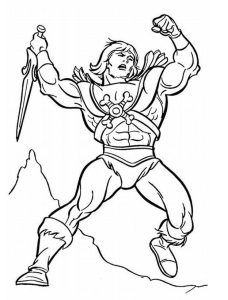Tô màu Nhân Vật He-Man