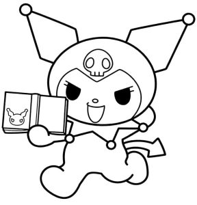 Tô màu Nhân Vật Kuromi