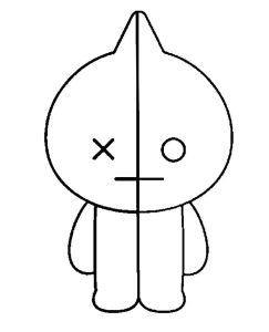 Tô màu Nhân Vật Van BT21