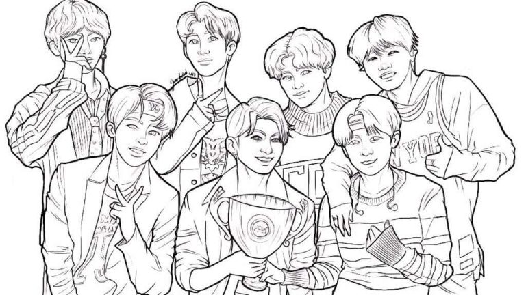 Tô Màu BTS