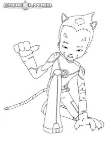Tô màu Odd Mật Mã Lyoko