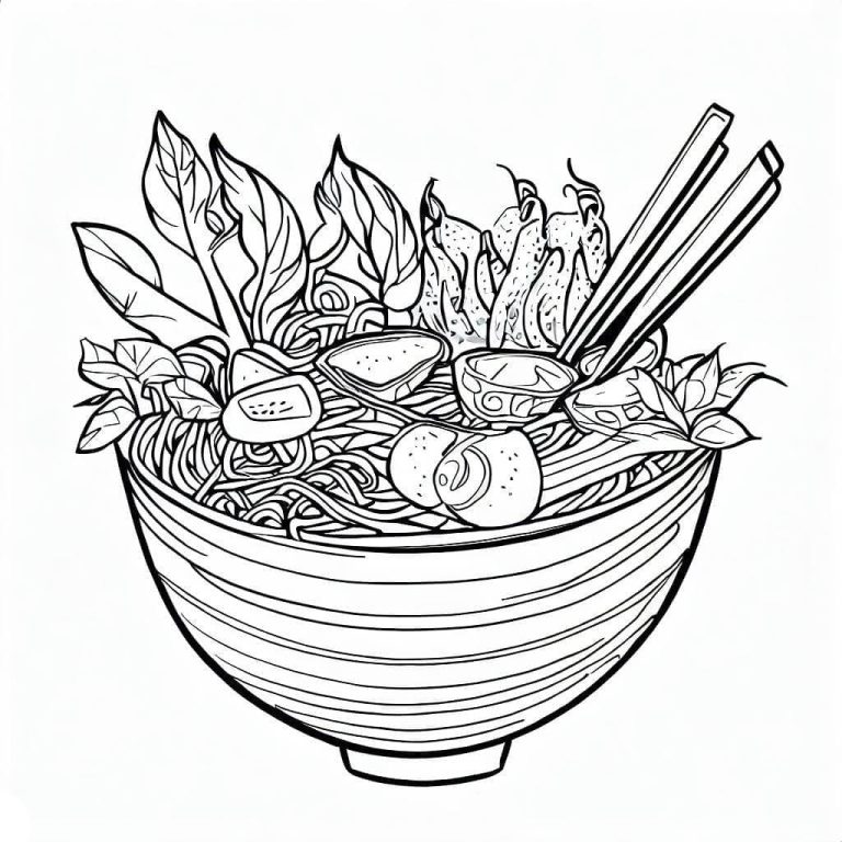 Tô màu Phở Thập Cẩm
