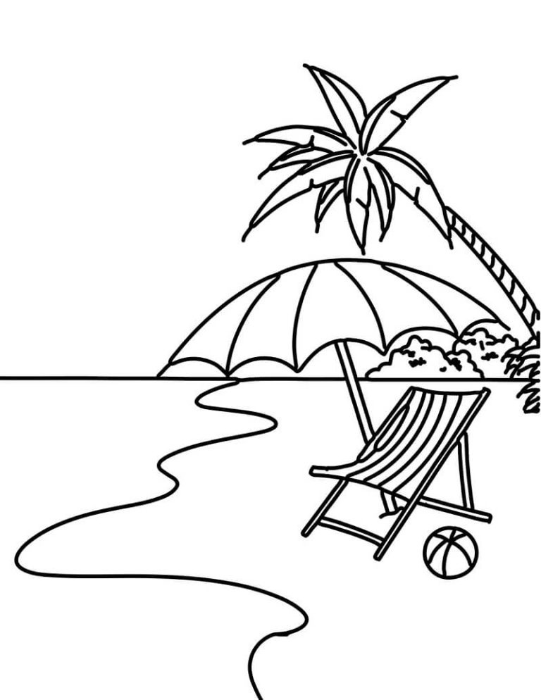 Tô Màu Bãi Biển