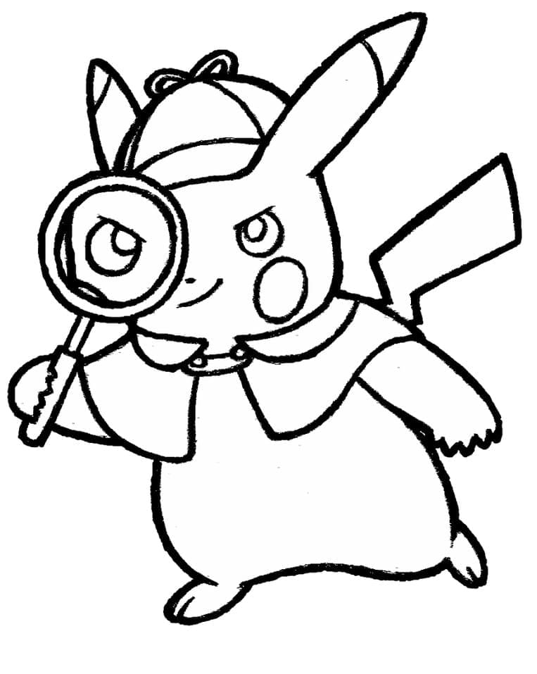 Tô màu Pikachu Đẹp và Ngầu