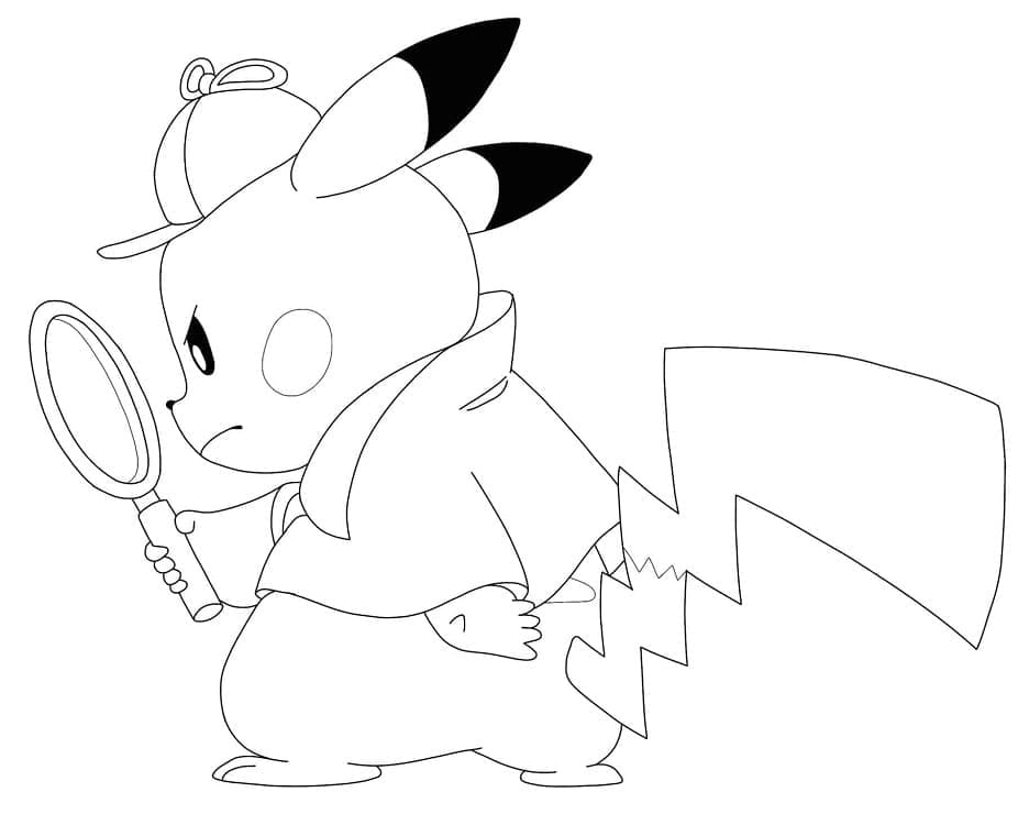 Tô màu Pikachu Pokemon