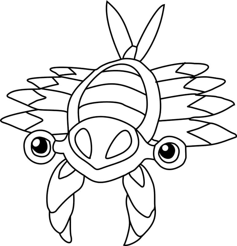 Tô màu Pokemon Anorith