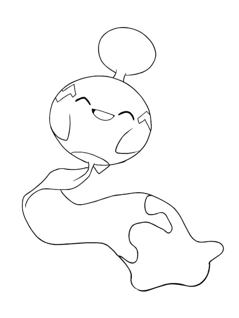 Tô màu Pokemon Chimecho
