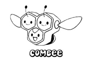 Tô màu Pokemon Combee