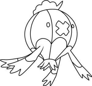 Tô màu Pokemon Drifblim