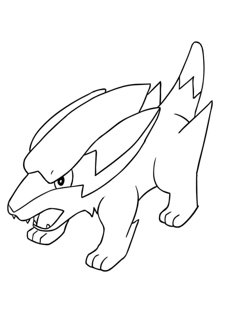 Tô màu Pokemon Electrike