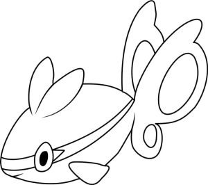 Tô màu Pokemon Finneon