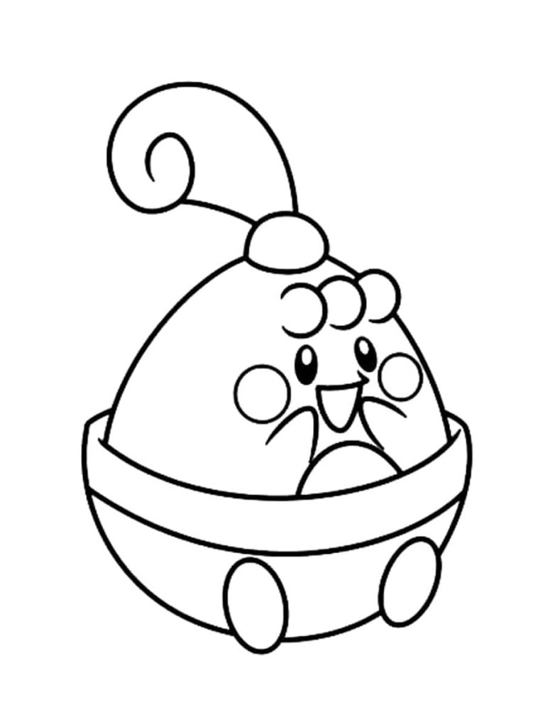 Tô màu Pokemon Happiny