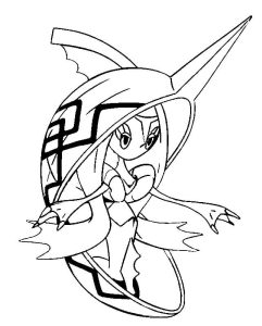 Tô màu Pokemon Huyền Thoại Tapu Fini
