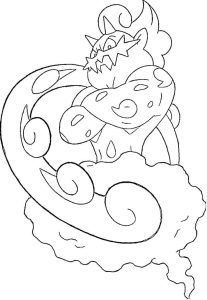 Tô màu Pokemon Huyền Thoại Tornadus