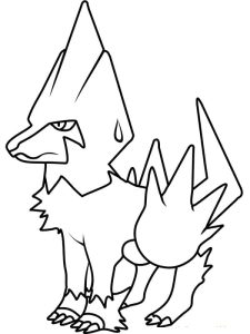Tô màu Pokemon Manectric
