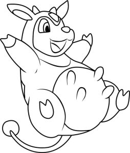 Tô màu Pokemon Miltank