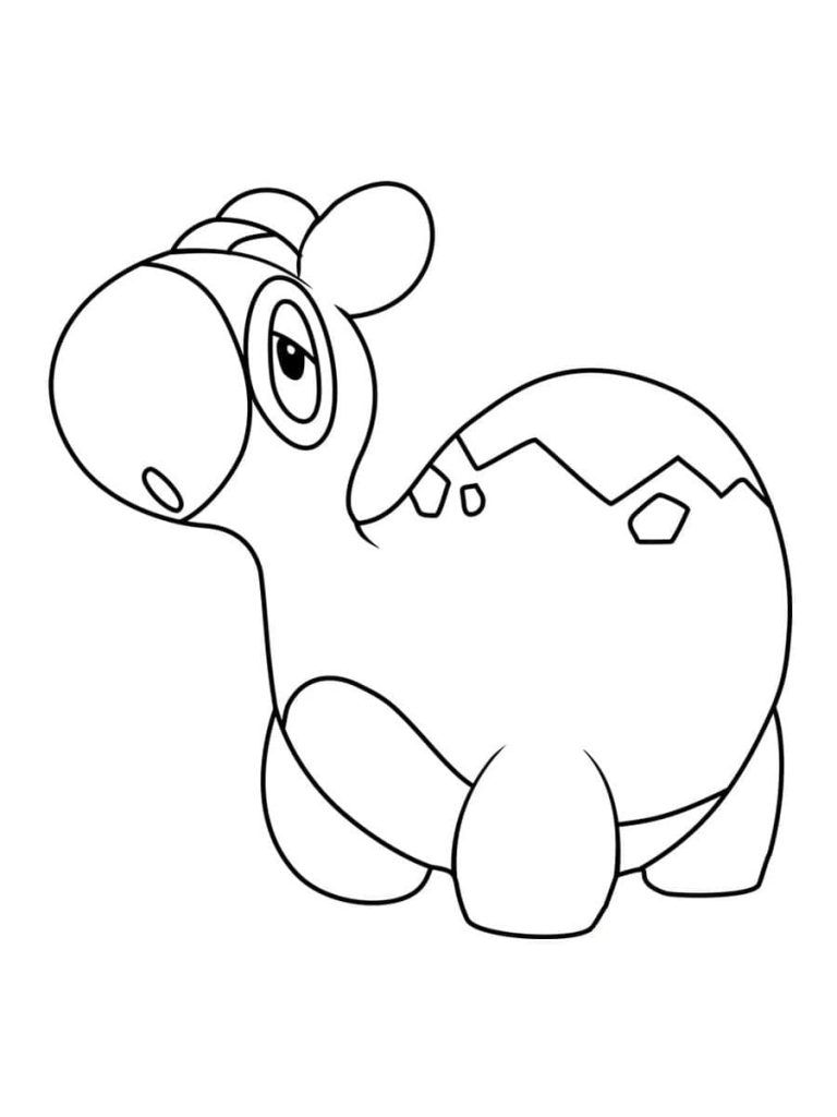 Tô màu Pokemon Numel
